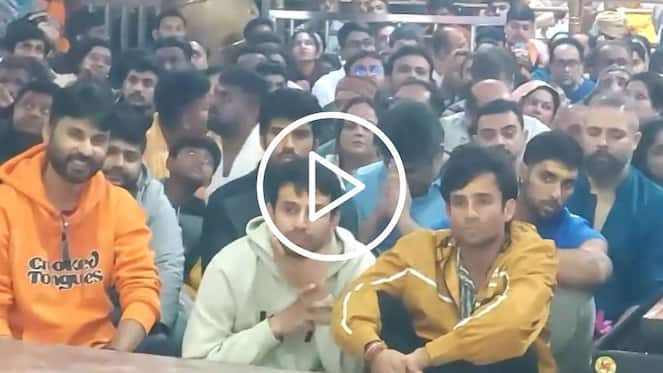 [Watch] Tilak, Sundar, Jitesh & Bishnoi Attend 'Bhasma Aarti' At Mahakaleshwar Temple